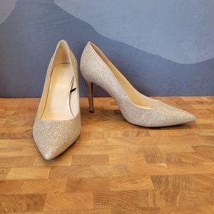 Nine West Gold Arlene Pointy Toe Pumps